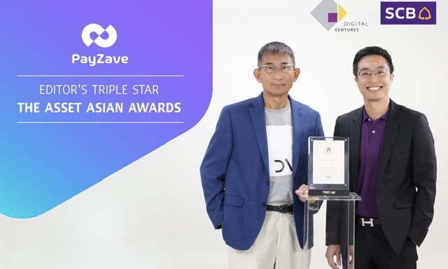 ไทยพาณิชย์ – ดิจิทัล เวนเจอร์ส นำแพลตฟอร์ม PayZave คว้ารางวัล Editors’ Triple Star จากงานThe Asset Triple A Awards 2022
