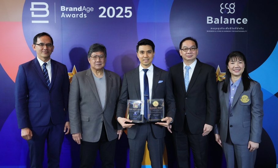 วิริยะประกันภัย คว้ารางวัล 2025 Thailand’s Most Admired Brand & Company ตอกย้ำแบรนด์ประกันภัยที่น่าเชื่อถือที่สุด ครองใจผู้บริโภคอย่างต่อเนื่อง