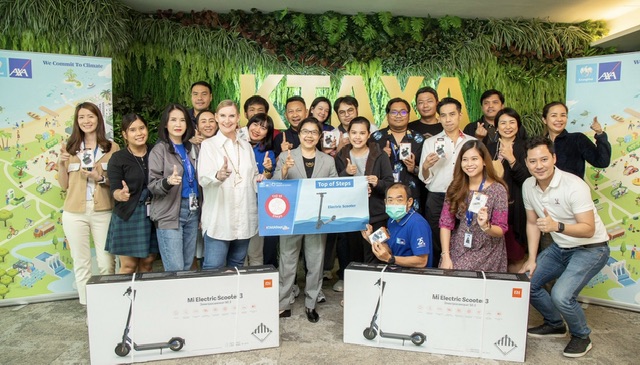 กรุงไทย–แอกซ่า ประกันชีวิต สนับสนุนให้พนักงานมีสุขภาพดีจัดงานมอบรางวัลกิจกรรม “KTAXA STEPLIFE ปี 5”