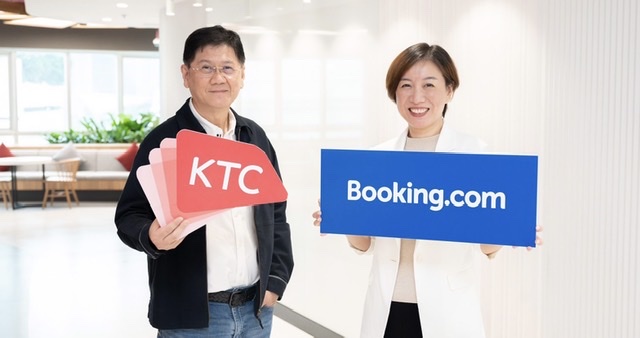 เคทีซีร่วมมือเว็บไซต์ Booking.com ขยายธุรกิจร่วมกันเปิดช่องทางรับชำระเงินออนไลน์