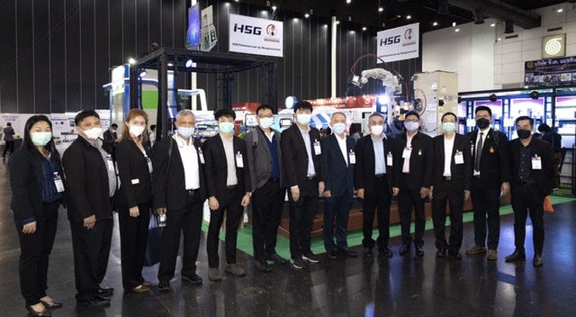 รองปลัดอุตสาหกรรม เยี่ยมชมบูธ BM งาน INTERMACH และ MTA Asia 2022