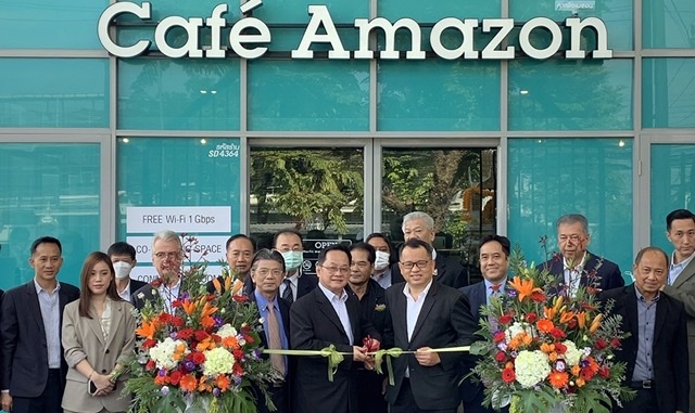 PLANET จับมือ OR ยกระดับ Café Amazonเปิดสาขาต้นแบบ สุดล้ำด้านเทคโนโลยี รองรับไลฟ์สไตล์ใหม่ยุคดิจิทัลเล็งขยายสาขาเพิ่มในอนาคต