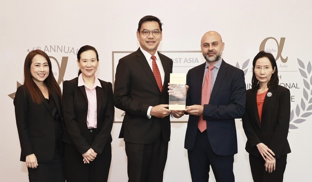 บริษัท หลักทรัพย์จัดการกองทุนเอไอเอ (ประเทศไทย) จำกัด รับรางวัล Best Asset Managerประเภทกองทุนหุ้น (Equity Funds) ประจำปี 2565 จากนิตยสาร Alpha Southeast Asia