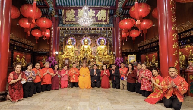 พลังบุญทิพยร่วมสร้าง ครั้งที่ 206 จัดพิธีเจริญพระพุทธมนต์เพื่อความเป็นสิริมงคลเนื่องในเทศกาลตรุษจีน