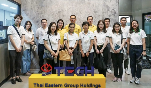 TEGH ต้อนรับ คณะผู้บริหารแบงก์กสิกรไทย