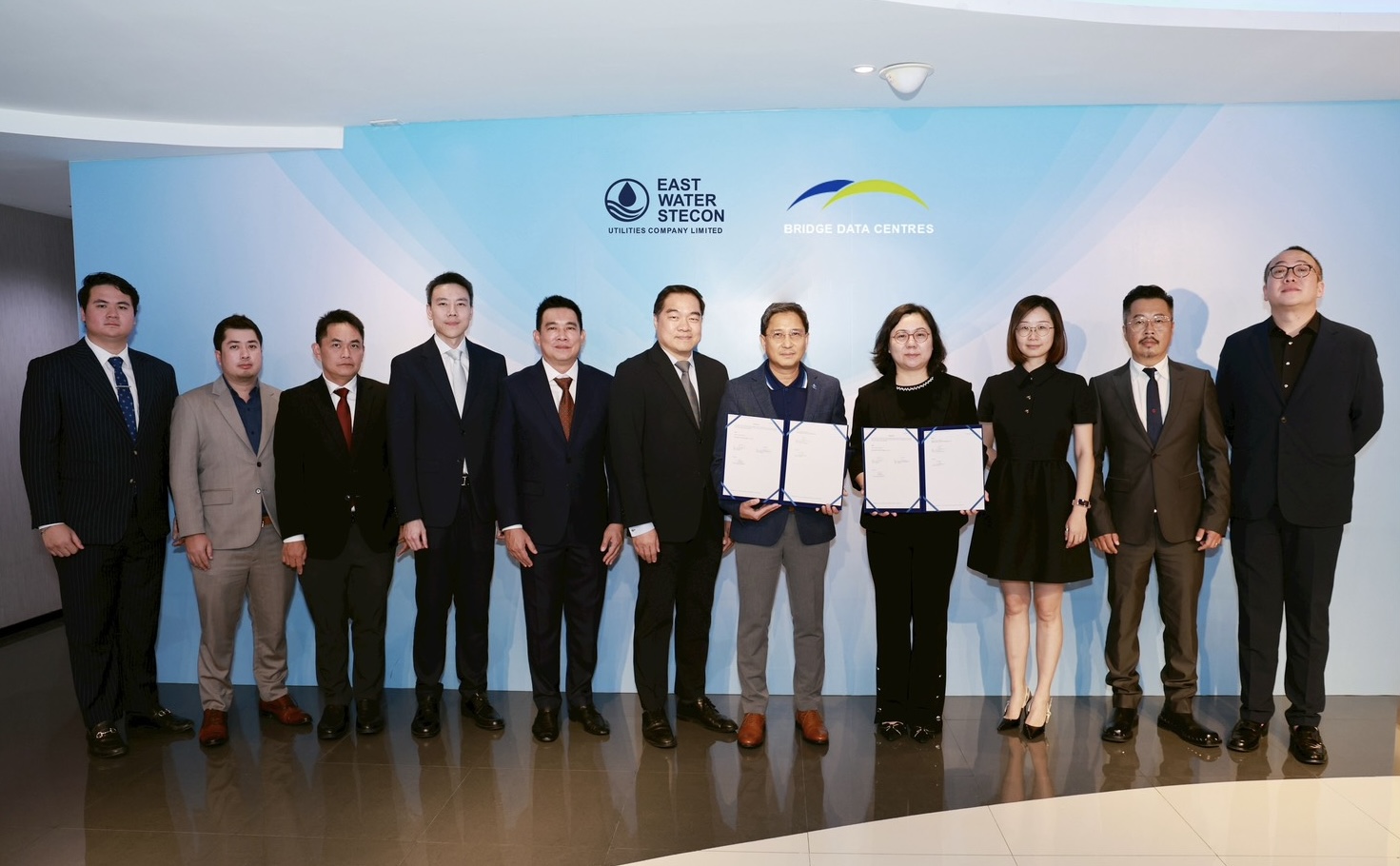 อีสท์วอเตอร์ สเตคอน ยูทิลิตี้ส์ (EWS) จับมือ บริดจ์ ดาต้า เซ็นเตอร์ (BDC)พัฒนาระบบน้ำรองรับดาต้าเซ็นเตอร์ขนาดHyperscale ที่ชลบุรี