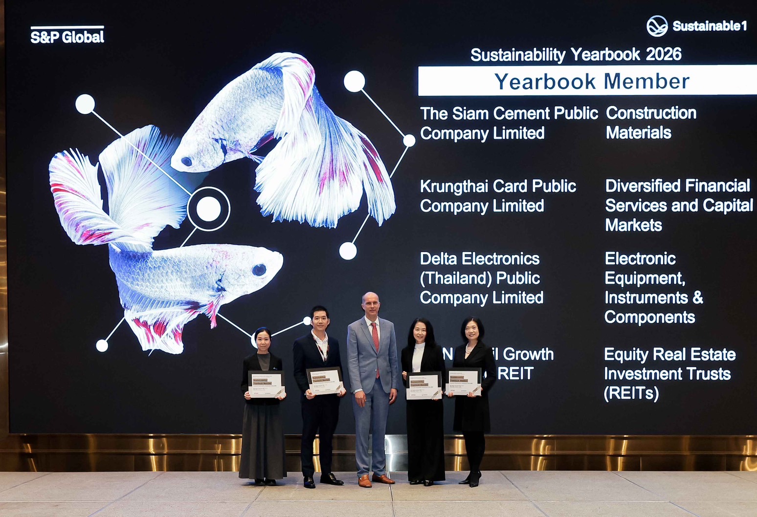 เดลต้า ประเทศไทย ติดอันดับใน S&P Global Sustainability Yearbook 2026ต่อเนื่องเป็นปีที่ 11