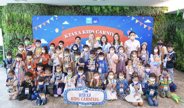 กรุงไทย–แอกซ่า ประกันชีวิต เปิดบ้านต้อนรับสมาชิกวัยรุ่นฟันน้ำนม ในกิจกรรม KTAXA KIDS CARNIVAL 2023