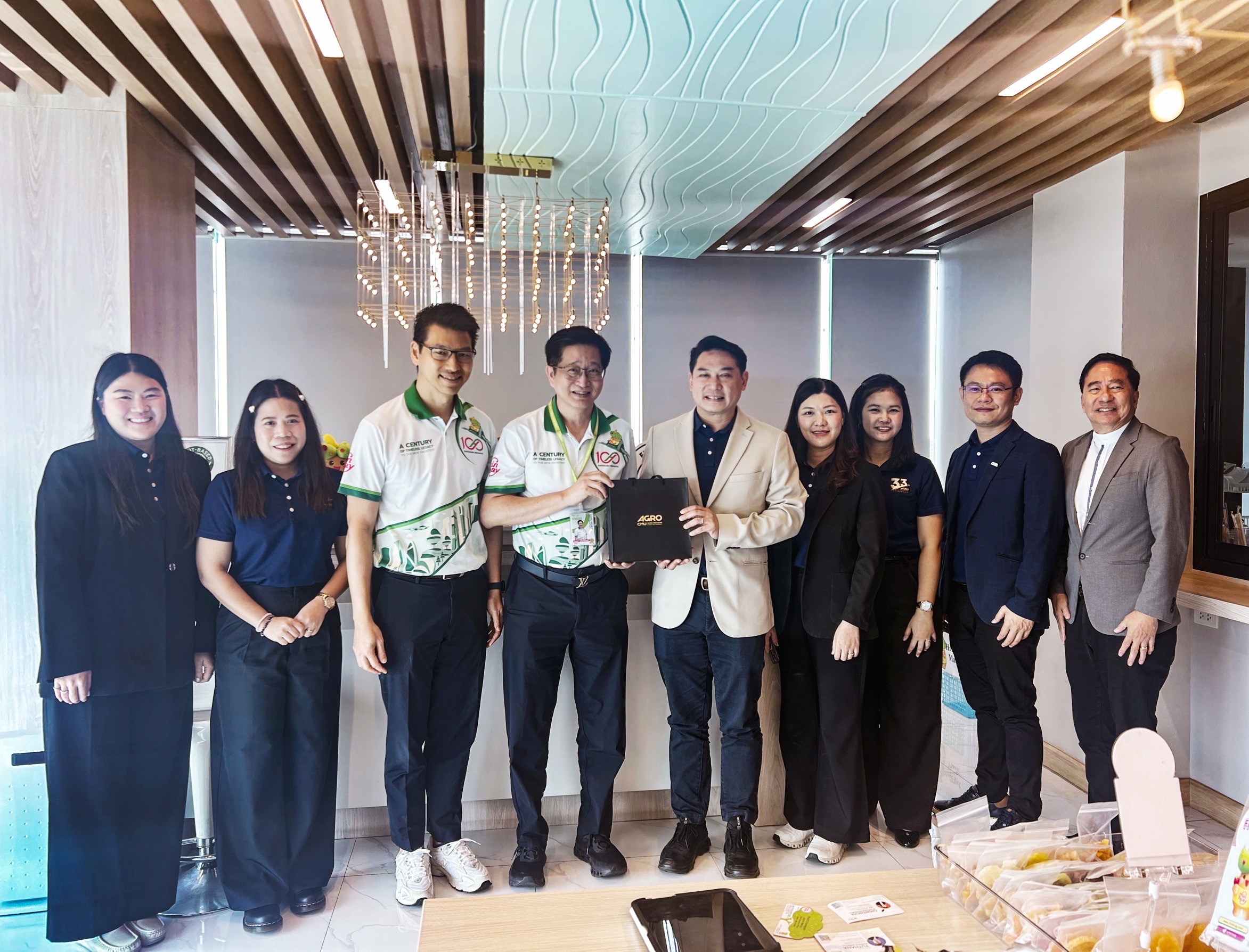 CH ให้การต้อนรับ คณาจารย์ คณะอุตสาหกรรมเกษตร ม.เชียงใหม่ และ APM