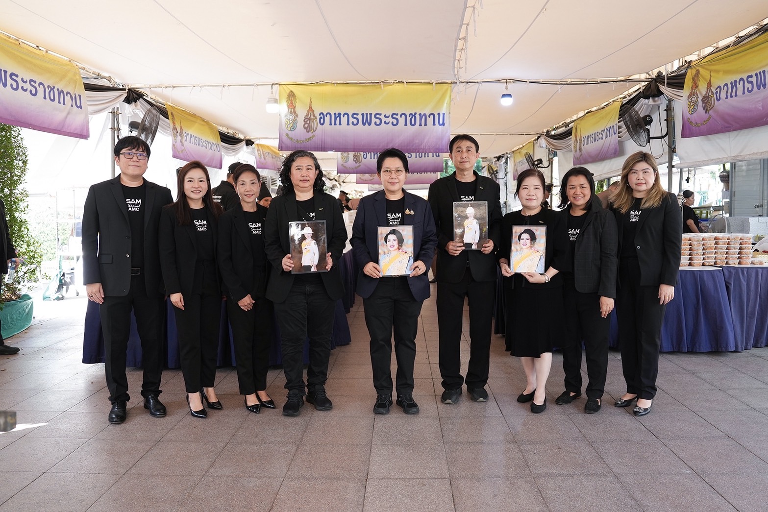 บริษัท บริหารสินทรัพย์สุขุมวิท จำกัดร่วมกิจกรรมจิตอาสาสนับสนุนอาหารพระราชทาน ท้องสนามหลวง