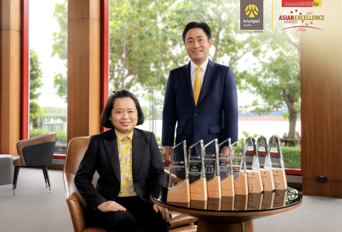 กรุงศรีคว้า 8 รางวัลอันทรงเกียรติจากเวที Asian Excellence Awards 2026