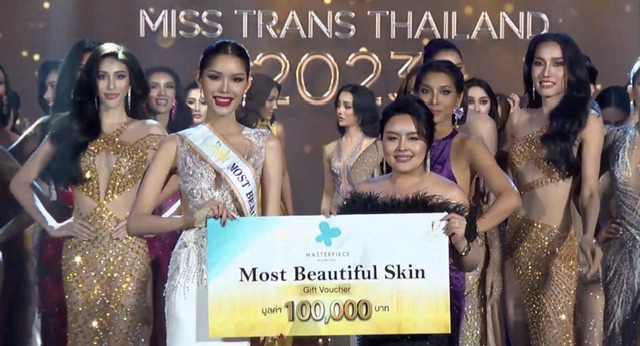 MASTER มอบรางวัล Most Beautiful Skin เวที Miss Trans Thailand 2023