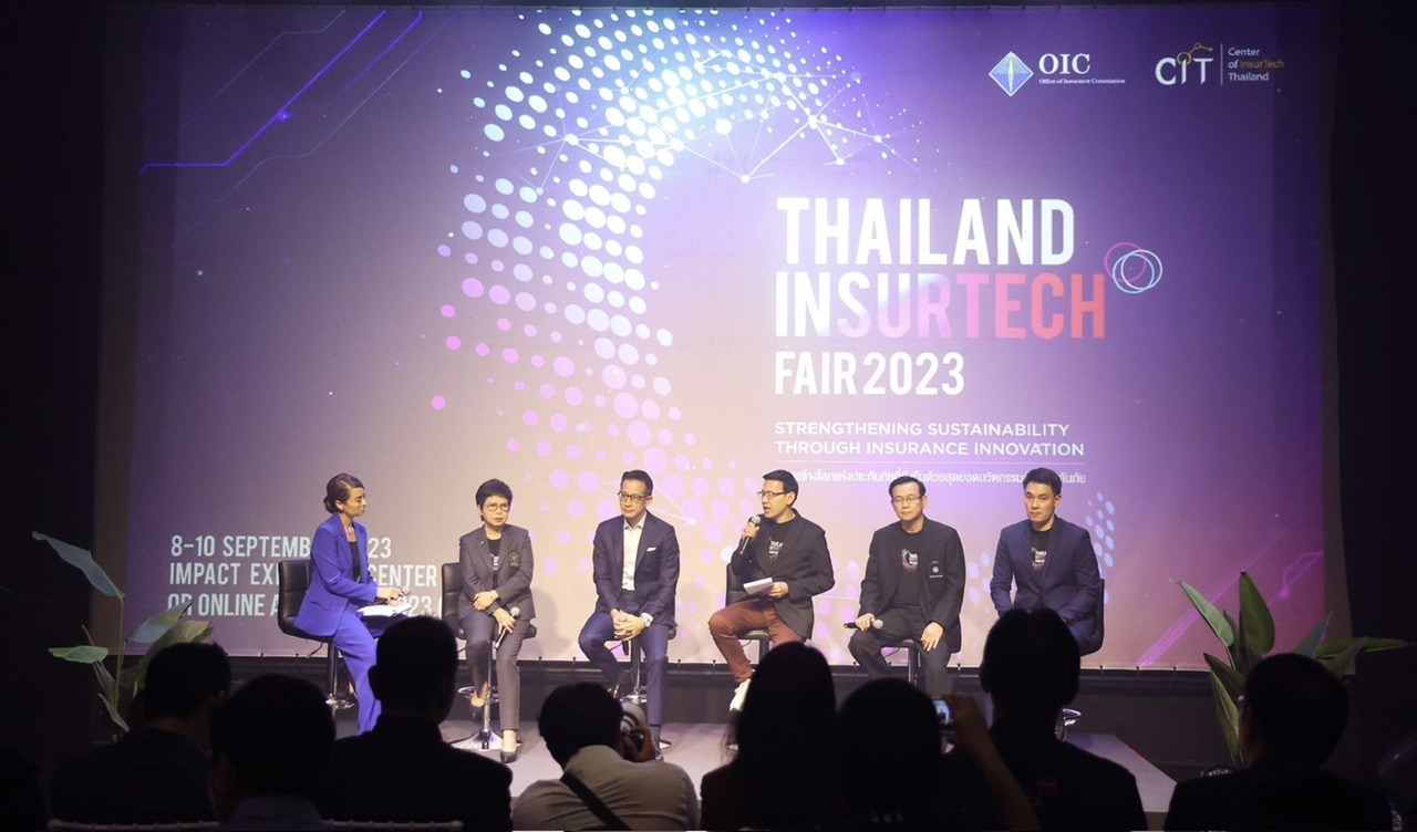 สมาคมประกันชีวิตไทย ร่วมแถลงข่าวการจัดงาน Thailand InsurTech Fair 2023