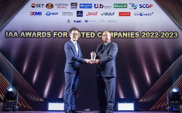 SNNP คว้า 2 รางวัล Outstanding CEO-CFO จากเวที “IAA Awards for Listed Companies 2022-2023”