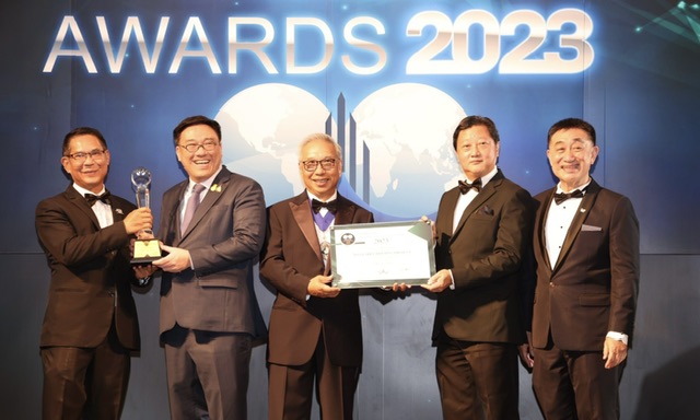 โครงการเคหะชุมชนและบริการชุมชนฯ ชลบุรี (บ่อวิน) ระยะที่ 2 ของการเคหะแห่งชาติได้รับรางวัลอสังหาริมทรัพย์ดีเด่น FIABCI-Thai Prix d'Excellence Awards 2023