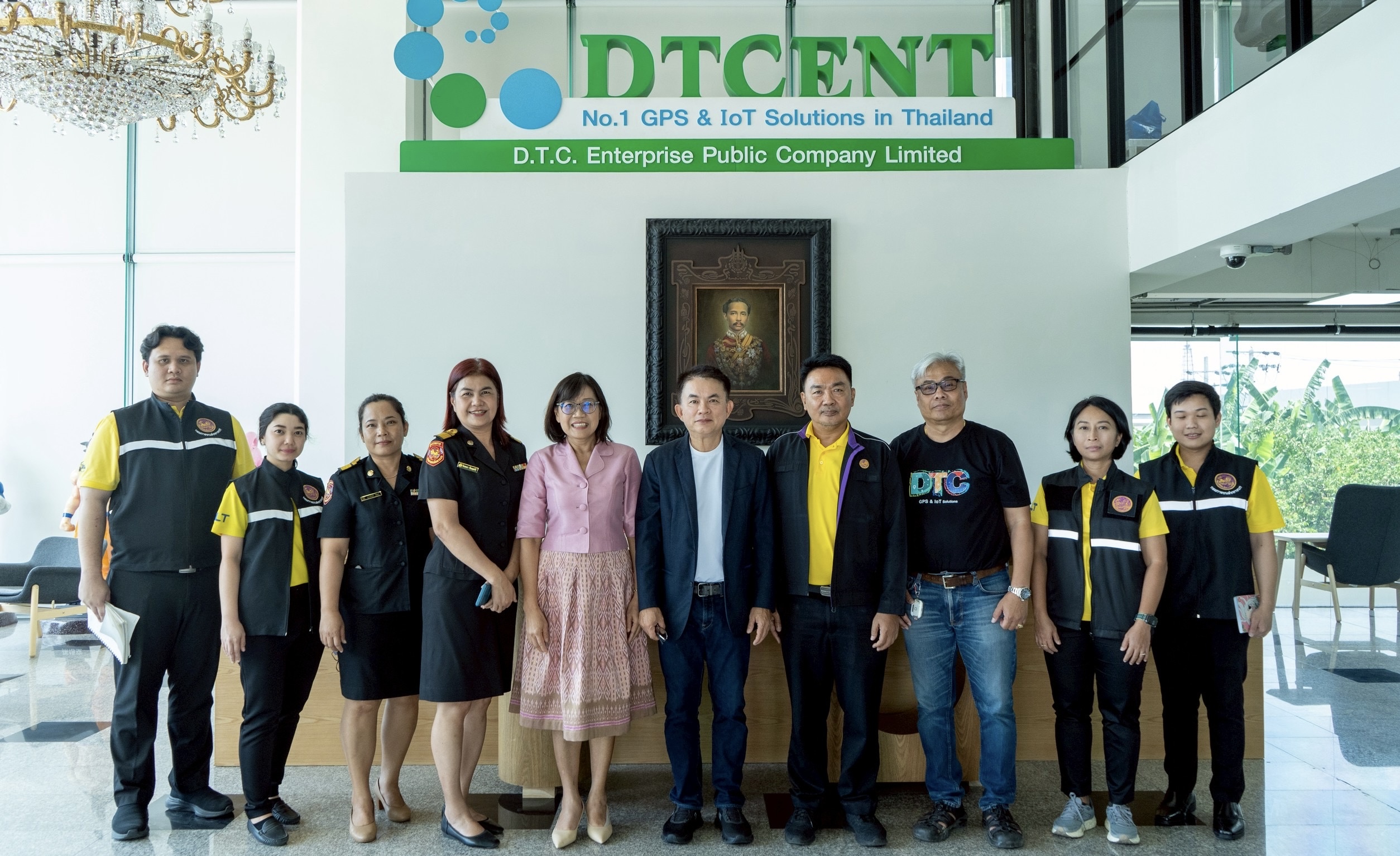 DTCENT เปิดบ้านต้อนรับคณะผู้บริหารสนง.ขนส่งกรุงเทพมหานครพื้นที่ 3เยี่ยมชมเทคโนโลยีเพื่อความปลอดภัยแบบครบวงจร