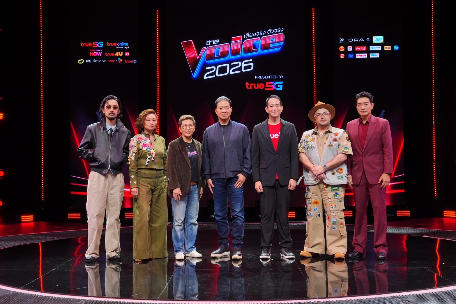 เก้าอี้แดงพร้อมเดือด! “The Voice Thailand 2026 Presented by True 5G”4 โค้ช “ก้อง–คิ้ม–โอ๊ต–จ๋าย” เปิดศึกชิงเสียงที่ใช่ เร่งดีกรีความสนุกให้สุดกว่าเดิม!