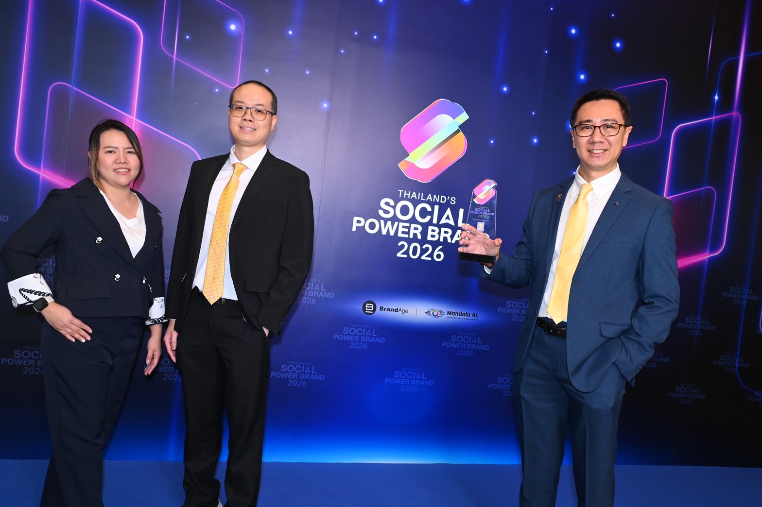 “กรุงศรี ออโต้” ยืนหนึ่งแบรนด์สินเชื่อยานยนต์บนโลกโซเชียลคว้ารางวัล Thailand’s Social Power Brand 2026 ต่อเนื่องปีที่ 2