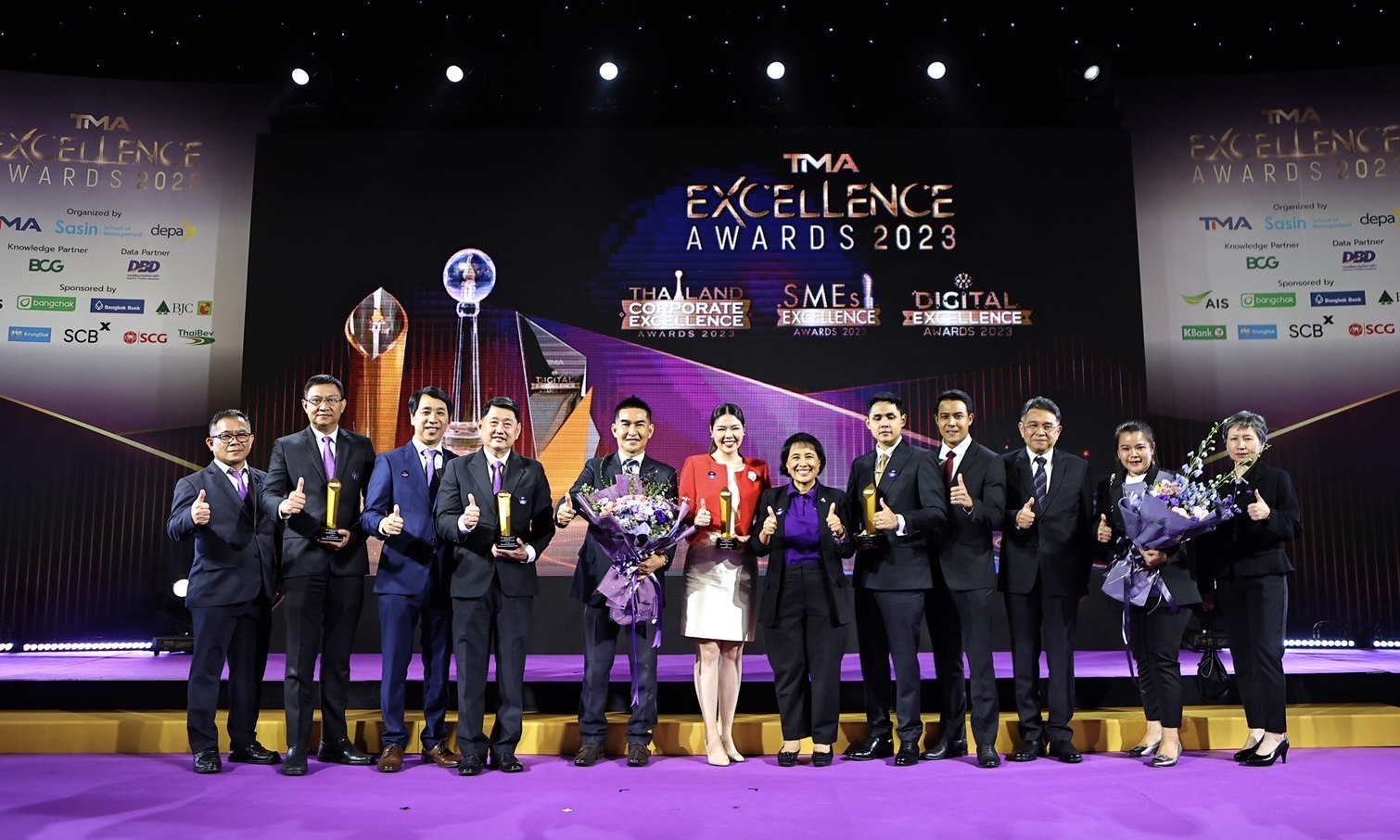 ไทยพาณิชย์ภูมิใจนำ 2 เอสเอ็มอี คว้ารางวัล SMEs Excellence Awards 2023