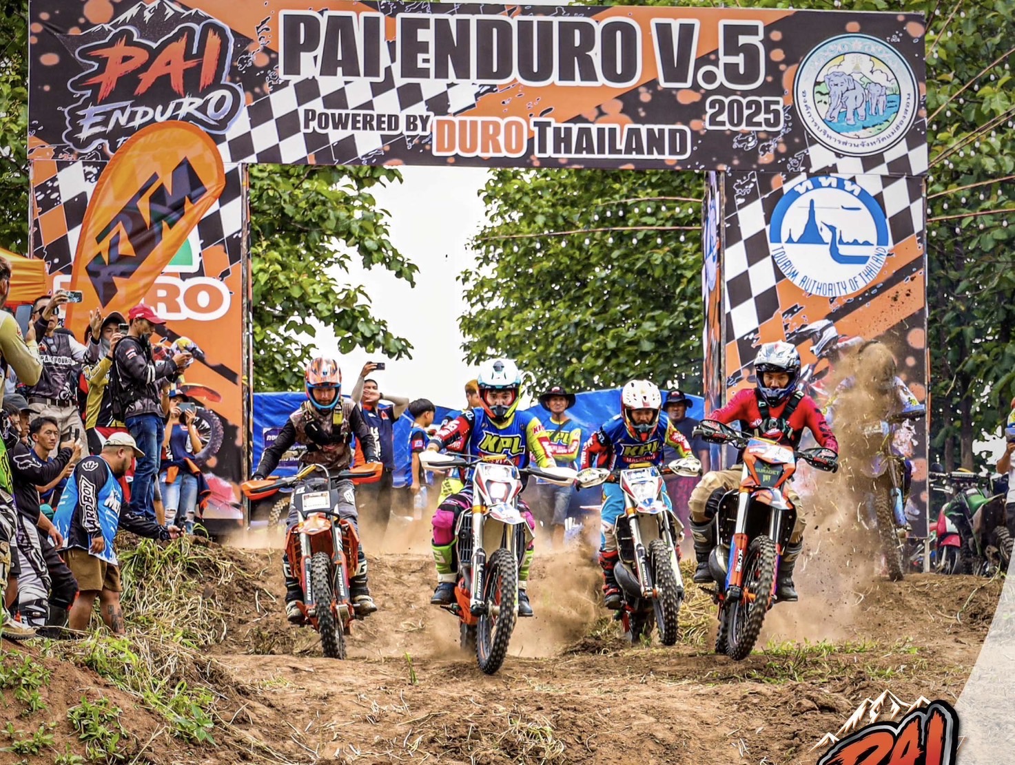 HFT ตอกย้ำผู้นำยางสายลุย หนุนงานแข่งขัน Pai Enduro 2025