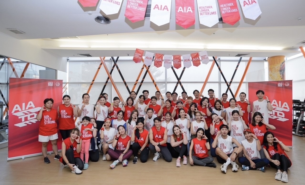 เอไอเอ ประเทศไทย จัดโครงการ AIA Step to Strong 30 days – Start for Betterเริ่มต้นดูแลสุขภาพที่ดีอย่างยั่งยืน