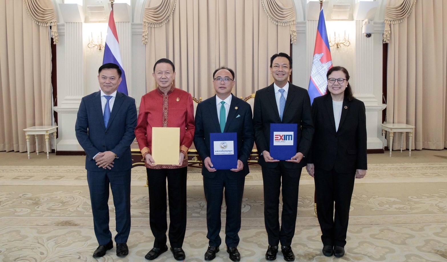 EXIM BANK ร่วมกับหอการค้ากัมพูชาส่งเสริมการค้าการลงทุนไทย-กัมพูชาขับเคลื่อนการพัฒนาอย่างยั่งยืนในอนุภูมิภาคลุ่มแม่น้ำโขง