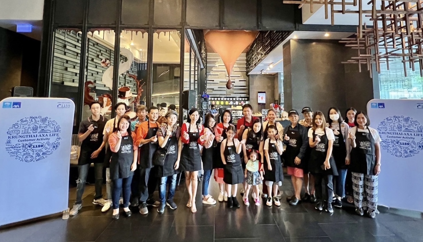 กรุงไทย–แอกซ่า ประกันชีวิต จัดกิจกรรมลูกค้าสุดพิเศษ “Chocolate Cooking Class” ในเดือนแห่งความรัก