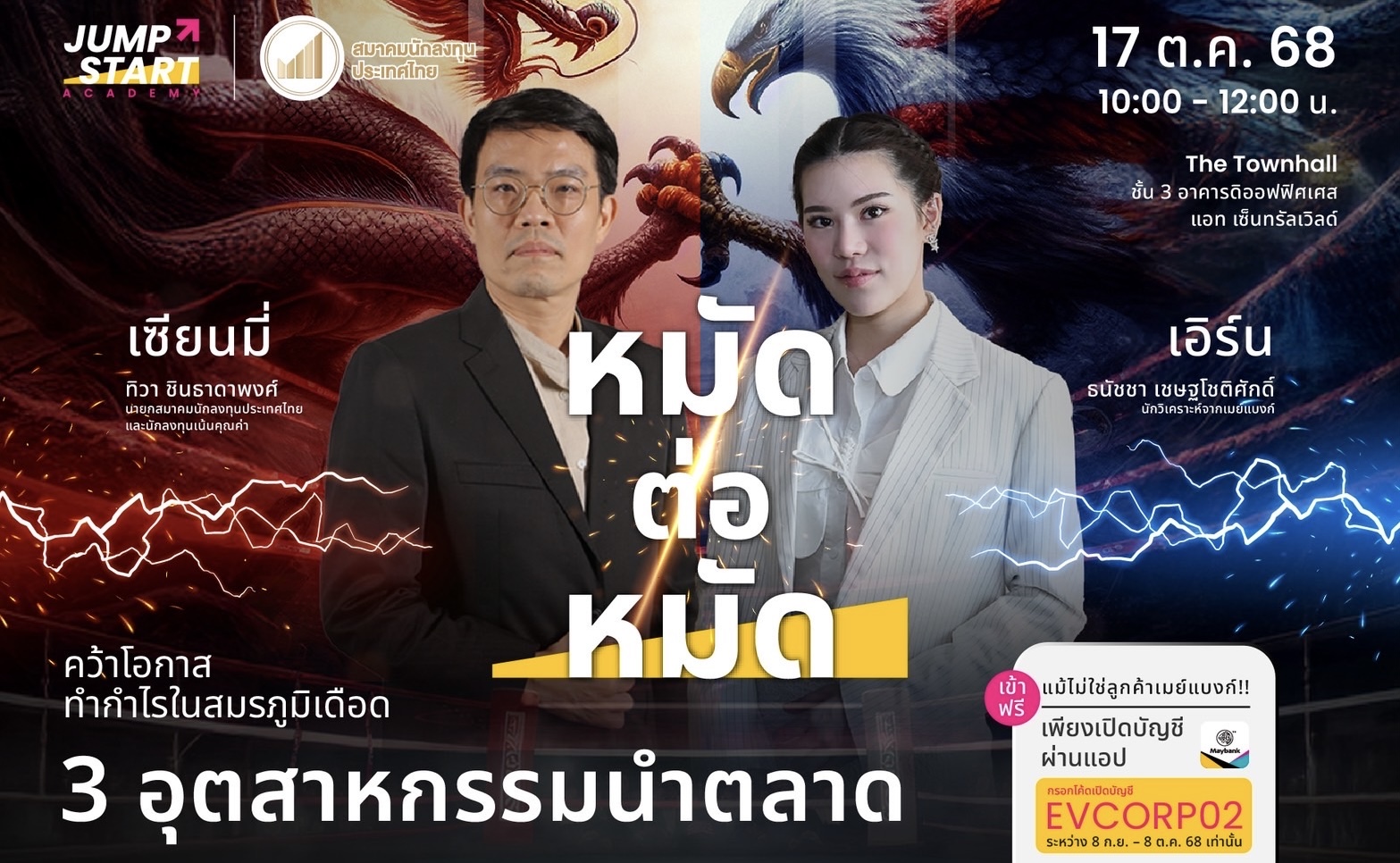 เมย์แบงก์ ผนึกสมาคมนักลงทุนประเทศไทยชวนเจาะลึกโอกาสการลงทุน ท่ามกลางศึกยักษ์ใหญ่จีน-สหรัฐ