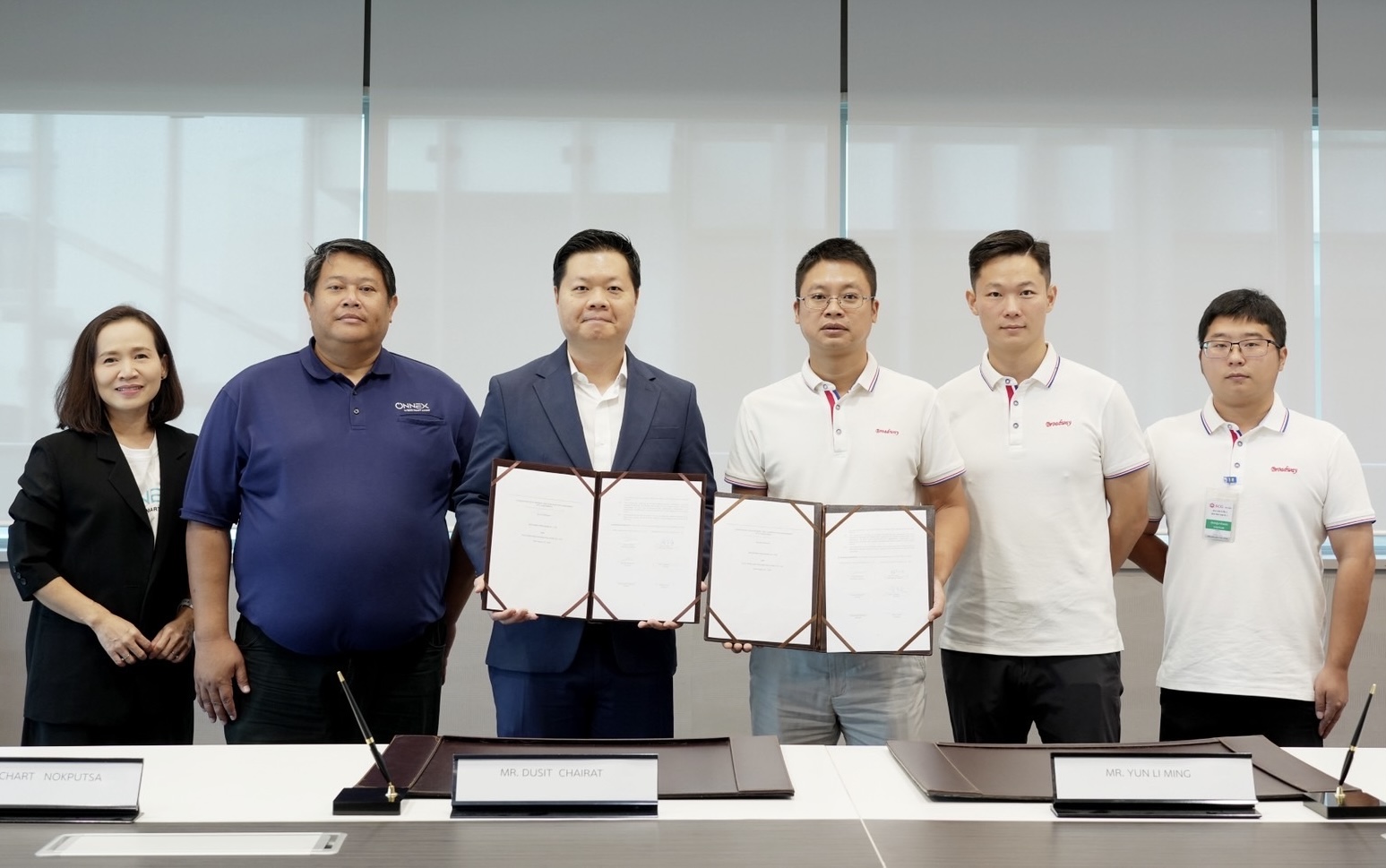 ONNEX by SCG ปักหมุดผู้นำด้านพลังงาน จับมือ บริษัท บรอดเวย์ พรีซิชั่น (ไทยแลนด์) จำกัดผู้ผลิตเลโก้มาตรฐานโลกจากประเทศจีน ติดตั้งโซลาร์ Rooftop ขนาด 3.5 MWpพร้อมรองรับการติดตั้งระบบ BESSขนาด 5.5 MWh