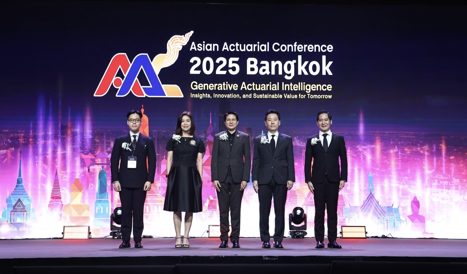 นายกสมาคมประกันชีวิตไทยร่วมกล่าวสุนทรพจน์ในงาน Asian Actuarial Conference 2025 (AAC 2025)