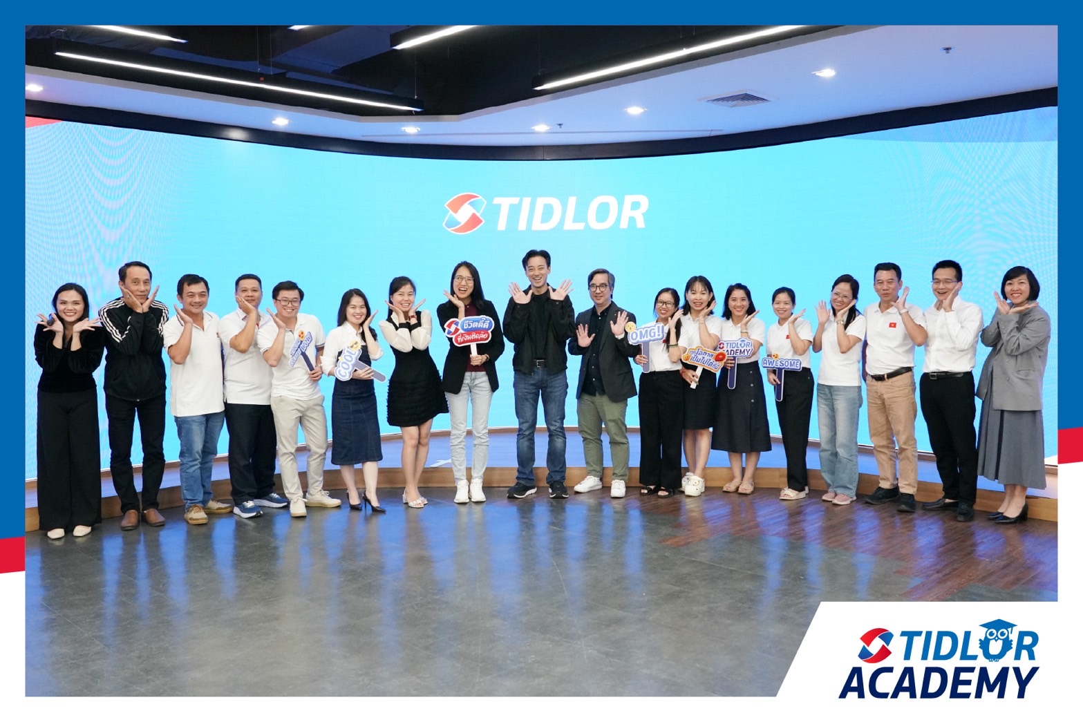 Tidlor Academy เปิดบ้านต้อนรับผู้บริหารเวียดนามโชว์วัฒนธรรมองค์กรยั่งยืนในกิจกรรมTIDLOR Culture Wow