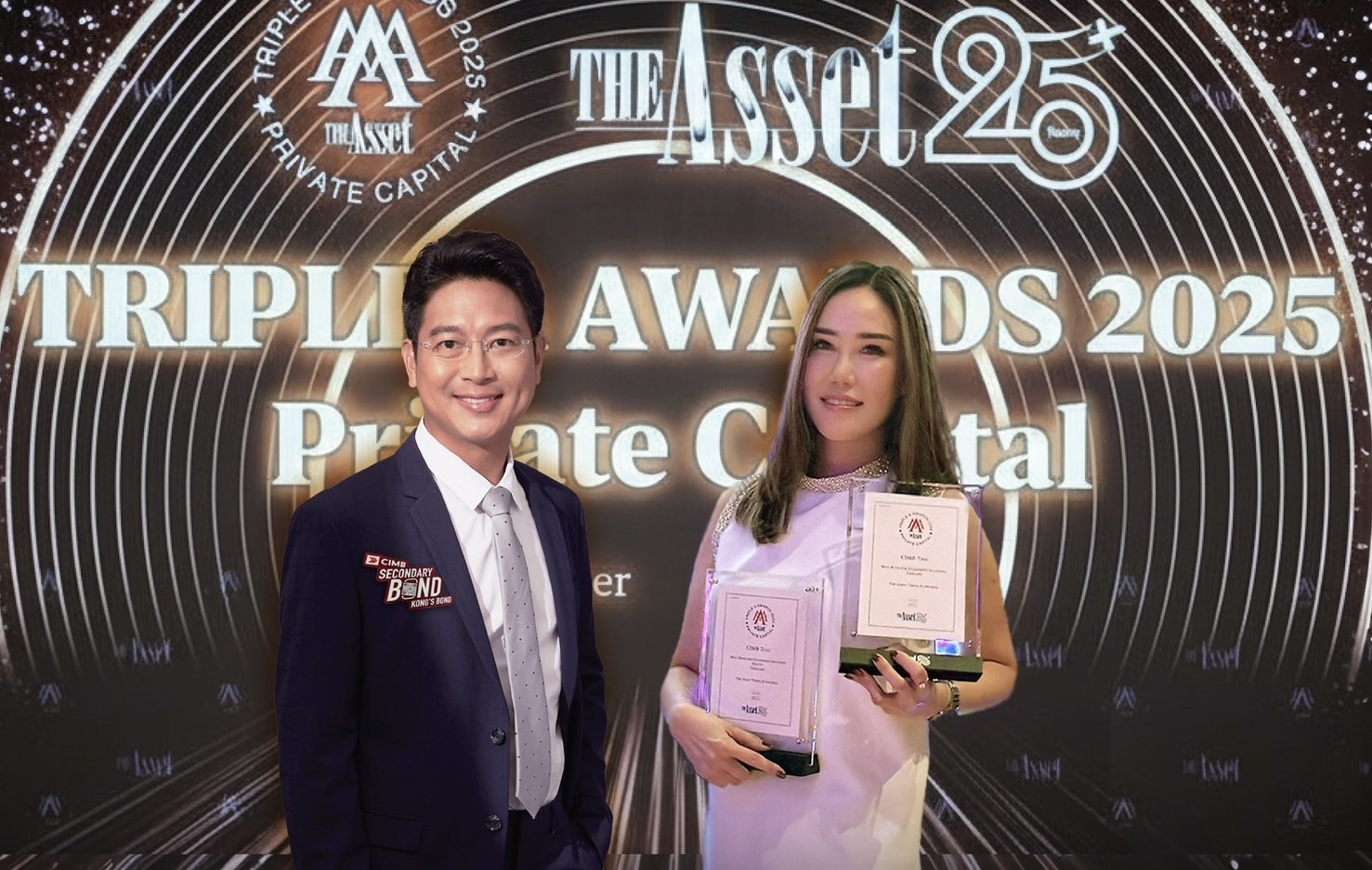 CIMB THAI ผงาด 2 เวทีใหญ่ระดับเอเชียธนาคารยอดเยี่ยมเพื่อการลงทุน 12 ปีซ้อน และสุดยอดผู้ออกตราสารอนุพันธ์ 5 ปีซ้อนพร้อมประกาศขยายทีม Wealth RM ครั้งใหญ่ทั่วประเทศ