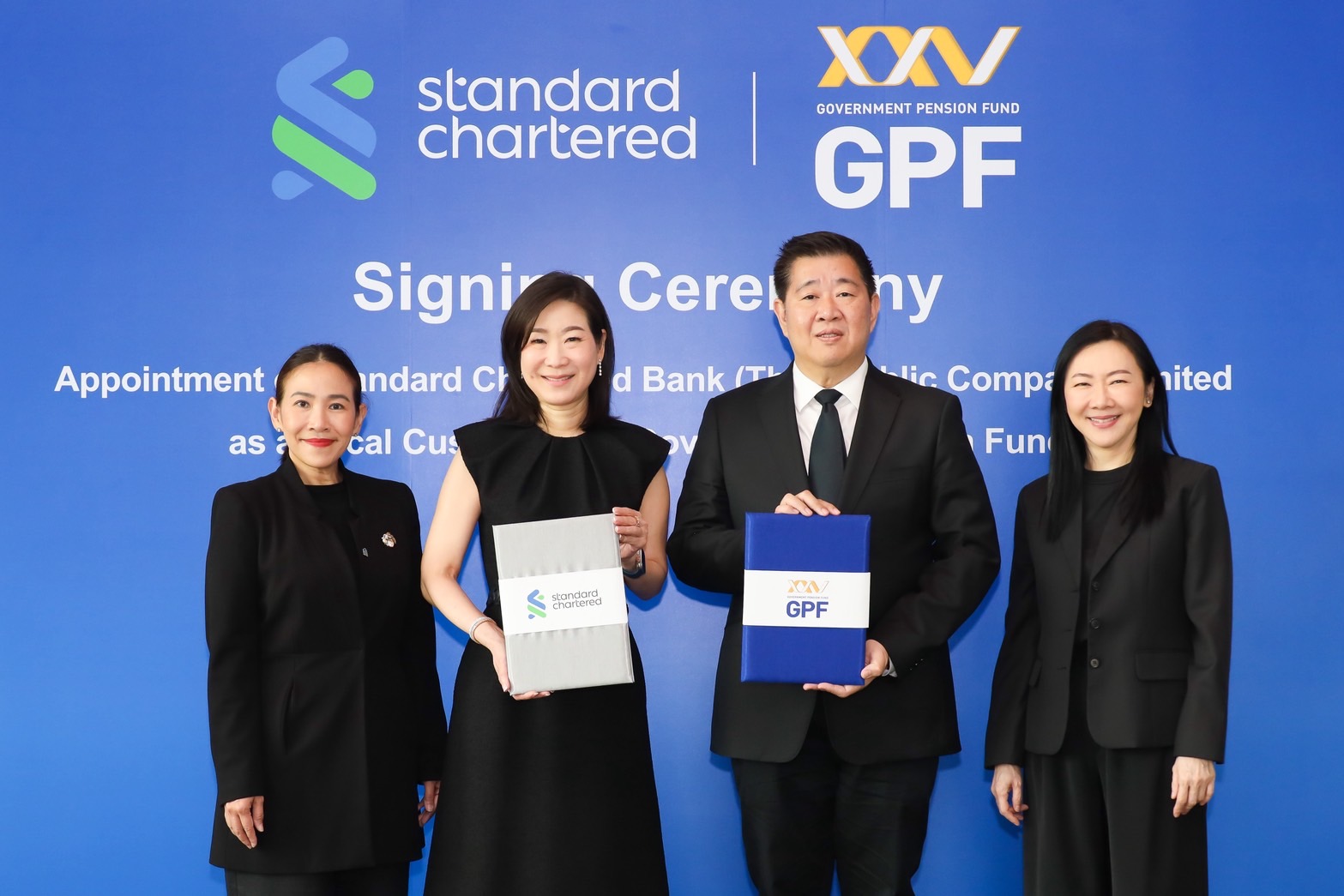 กบข. ลงนามแต่งตั้งธนาคารสแตนดาร์ดชาร์เตอร์ด (ไทย) เป็นผู้เก็บรักษาทรัพย์สินในประเทศมุ่งพัฒนากระบวนการบริหารจัดการด้วยเทคโนโลยีและธรรมาภิบาล