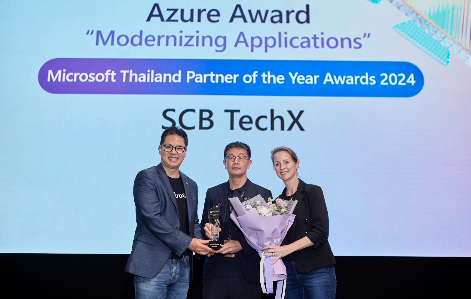 SCB TechX คว้ารางวัล “Azure Award” จากเวที Microsoft Thailand Partner of the Year Awards 2024 พร้อมขับเคลื่อนองค์กรสู่บริษัทเทคโนโลยีชั้นนำในภูมิภาค
