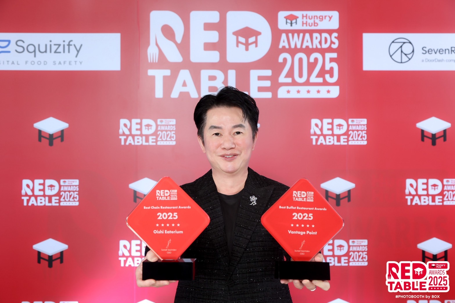 กลุ่มธุรกิจอาหาร ไทยเบฟ คว้า 2รางวัลด้านอาหาร จากเวที RED TABLE AWARDS 2025 ตอกย้ำศักยภาพในการสร้างประสบการณ์การรับประทานอาหารและบริการอันยอดเยี่ยมแก่ผู้บริโภค