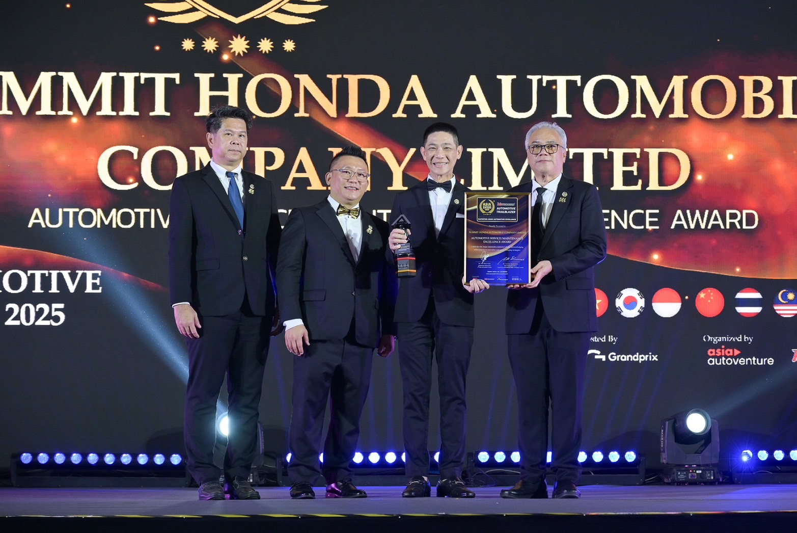 ซัมมิท ฮอนด้า ออโต้โมบิล คว้ารางวัลระดับสากล ‘Automotive Service /Maintenance Excellence Award’ ตอกย้ำความเป็นเลิศด้านบริการและดูแลรักษารถยนต์