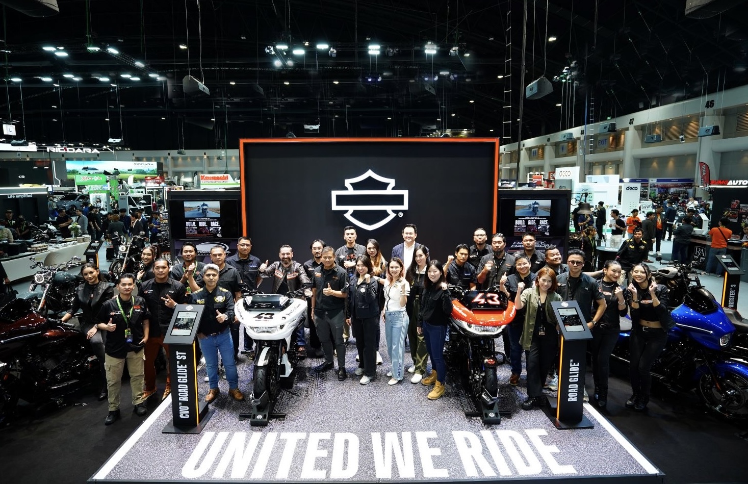 HARLEY-DAVIDSON® ปลุกจิตวิญญาณแห่งการแข่งขันกับรถมอเตอร์ไซค์ ตระกูล Grand American Touring ในงานมหกรรมยานยนต์แห่งประเทศไทย ครั้งที่ 41