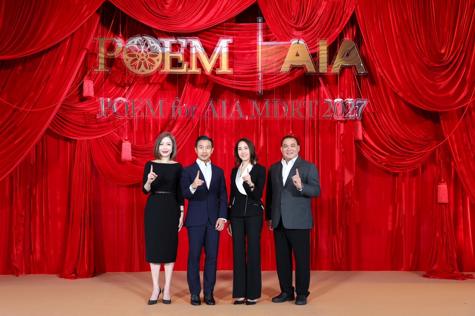 เอไอเอ ประเทศไทย จับมือ POEM เป็นปีที่ 2 เปิดตัวสูท AIA MDRT 2027มุ่งยกระดับภาพลักษณ์ตัวแทน MDRT สู่เวทีสากล