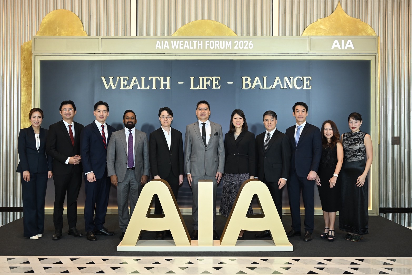 เอไอเอ จัดงาน AIA WEALTH FORUM 2026 ภายใต้แนวคิด  WEALTH – LIFE – BALANCE พร้อมพาลูกค้าสินทรัพย์สูงก้าวไปข้างหน้าอย่างมั่งคั่งและมั่นคง