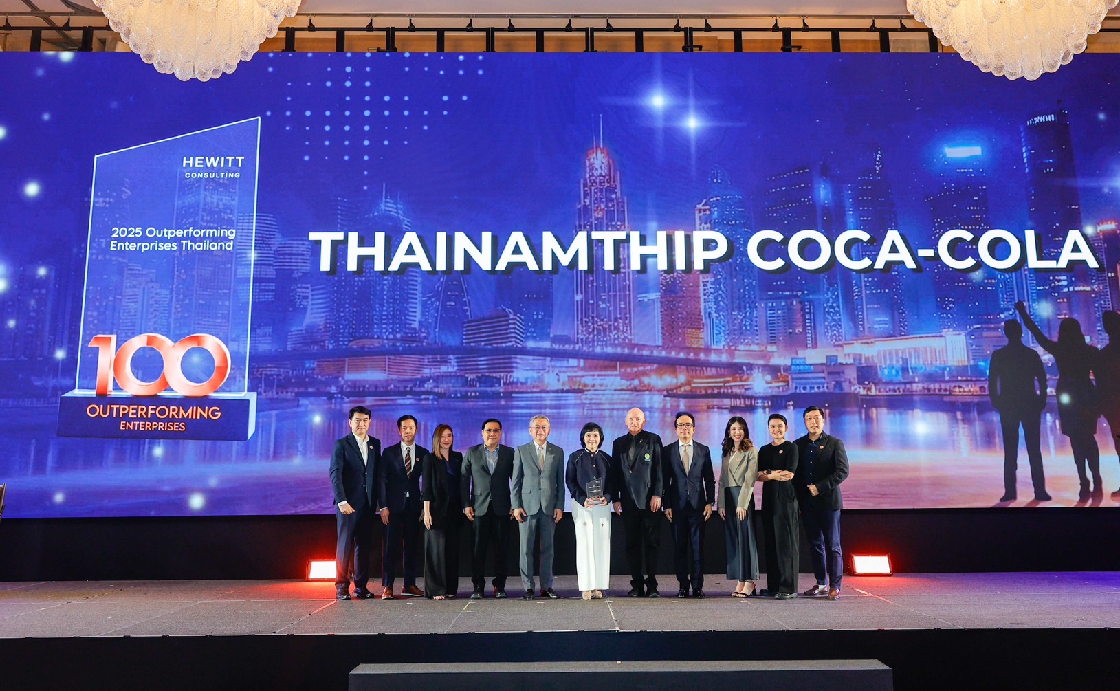 ไทยน้ำทิพย์ โคคา-โคล่า คว้าOutperforming Enterprises Thailand Award 2025 พร้อมเข้าร่วมแพลตฟอร์มขับเคลื่อนศักยภาพองค์กรไทยให้พร้อมแข่งขันในระดับโลก
