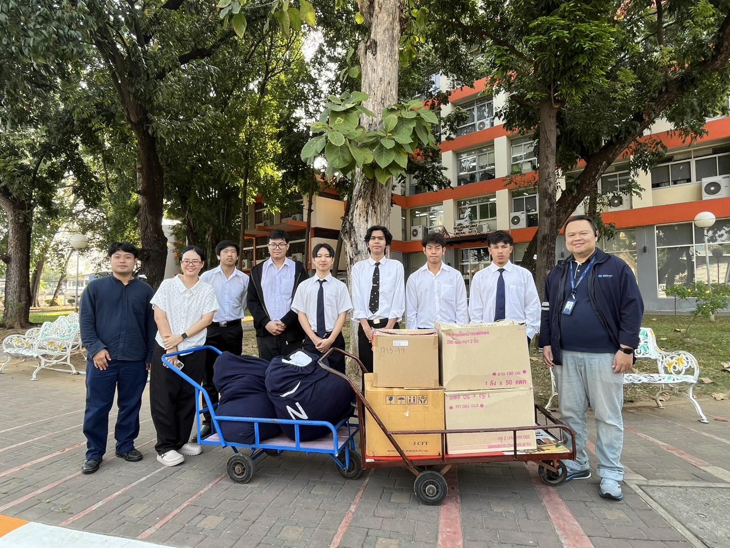 SA สนับสนุนอุปกรณ์ฝึกปฏิบัติงานสาขาการโรงแรม มทร. กรุงเทพ