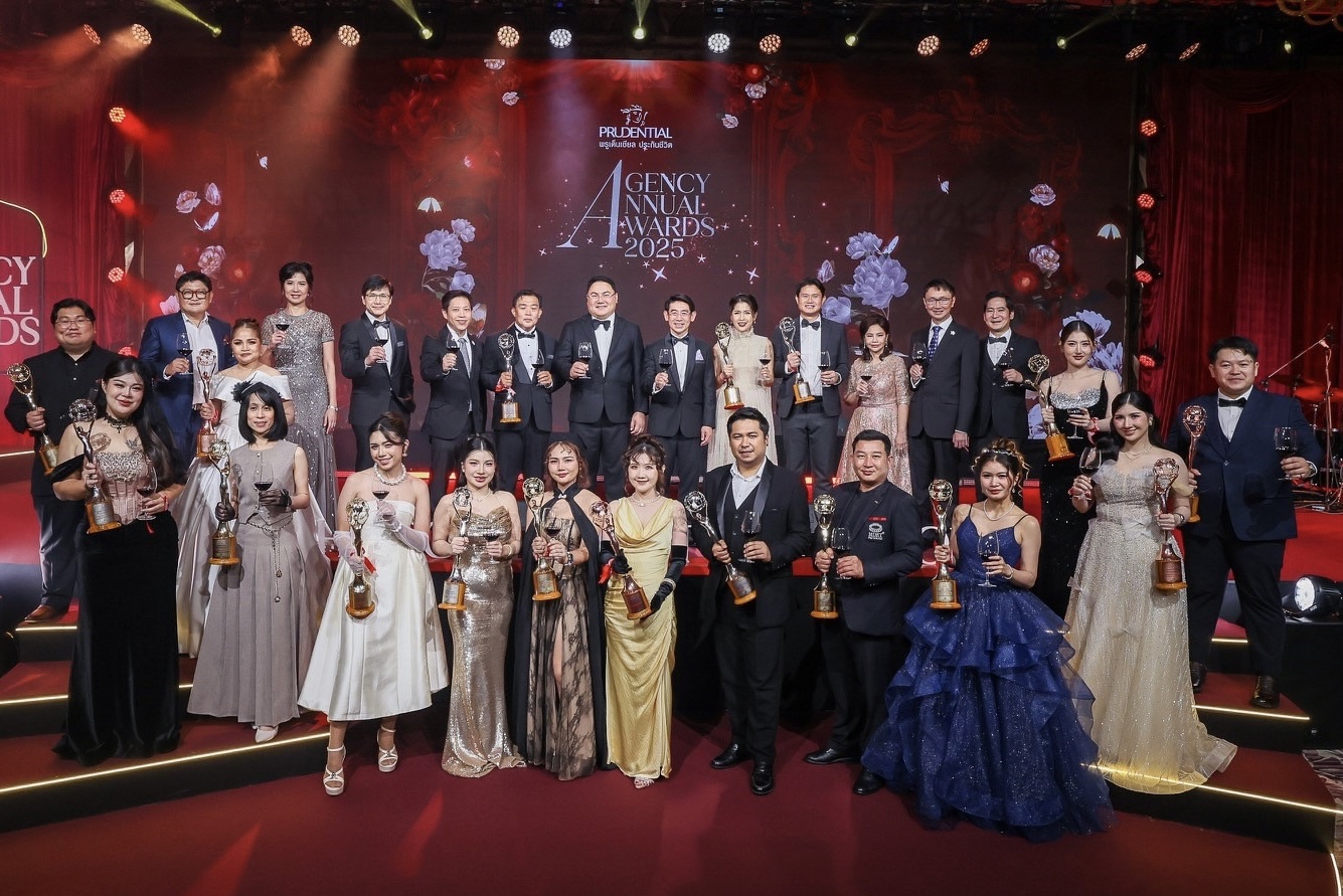 พรูเด็นเชียล ประเทศไทย จัดงาน  “Agency Annual Awards 2025” ฉลองความสำเร็จสุดยอดตัวแทนมืออาชีพ