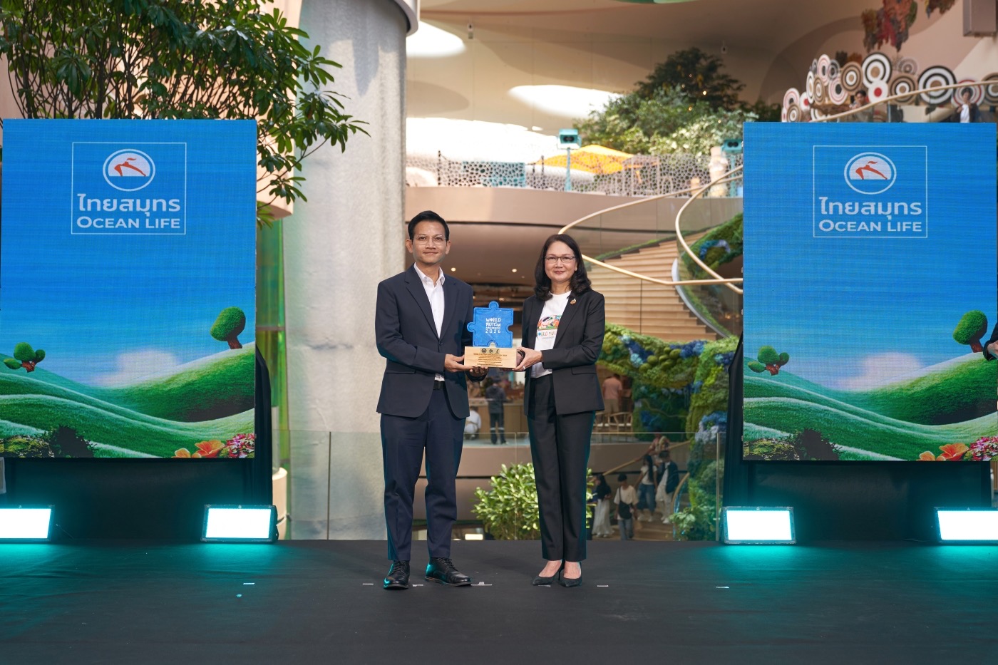 OCEAN LIFE ไทยสมุทรประกันชีวิต รับรางวัล องค์การที่สนับสนุนการส่งเสริมพัฒนาคุณภาพชีวิตบุคคลออทิสติก ต่อเนื่อง 2 ปีซ้อน