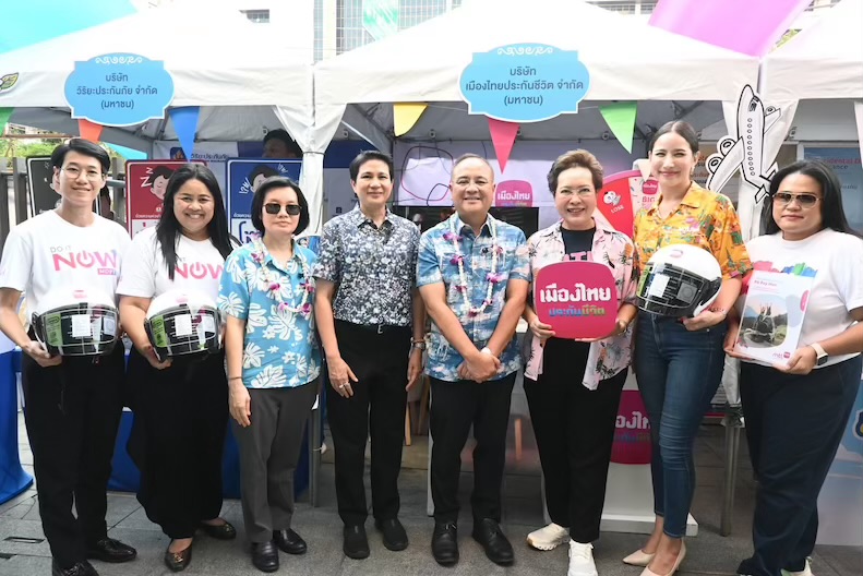 เมืองไทยประกันชีวิต ร่วมรณรงค์ความปลอดภัยการเดินทางและการส่งเสริมการประกันภัยในช่วงเทศกาลสงกรานต์ ประจำปี 2569  