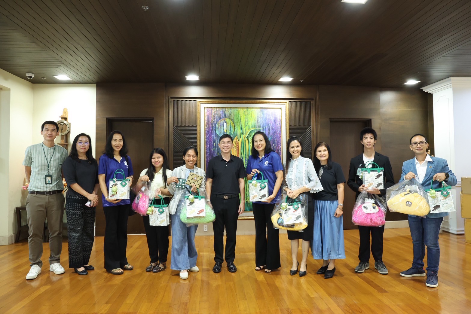 ธ.ก.ส. ต้อนรับเกษตรกรลูกค้าหัวขบวน พร้อมผลักดันการยกระดับผลิตภัณฑ์เกษตรสู่มาตรฐานสากล