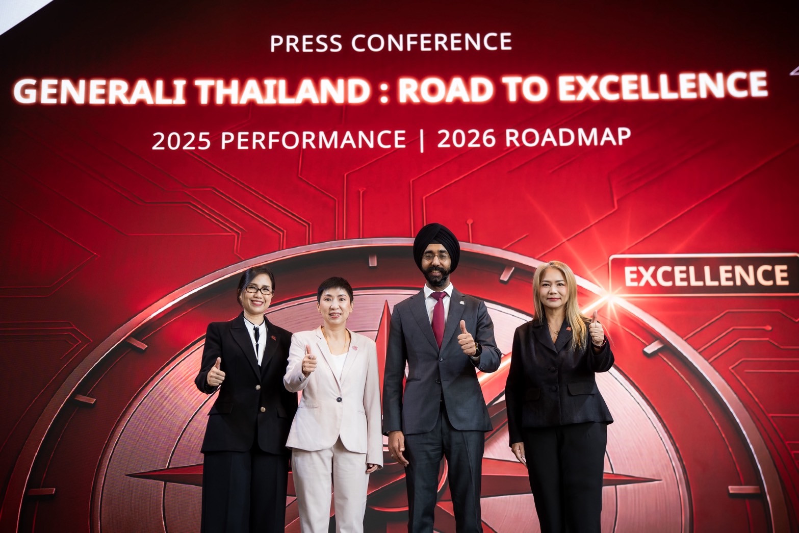 เจนเนอราลี่ ไทยแลนด์ ประกาศความสำเร็จผลการดำเนินธุรกิจปี 2025 กางแผนยกระดับเสริมแกร่ง 3 เสาหลัก รับการเติบโตต่อเนื่อง