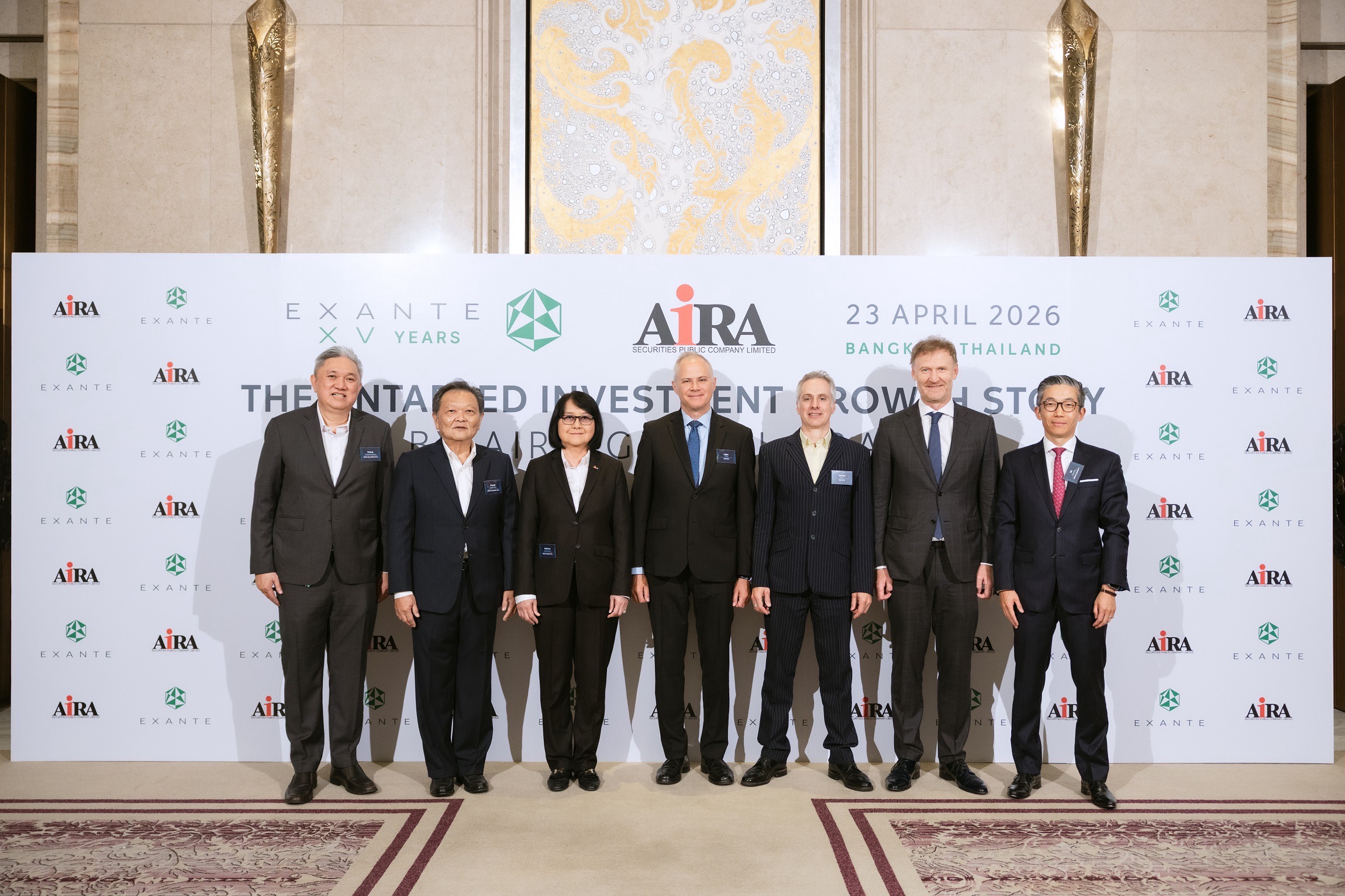 บล.ไอร่าฯ ประสบความสำเร็จในการจัดงานสัมมนาการลงทุนสุดเอ็กซ์คลูซีฟร่วมกับพันธมิตรฟินเทคชั้นนำระดับสากลEXANTEเน้นโอกาสการลงทุนในต่างประเทศ ท่ามกลางภาวะตลาดการเงินโลกที่ยังคงมีความผันผวนสูง