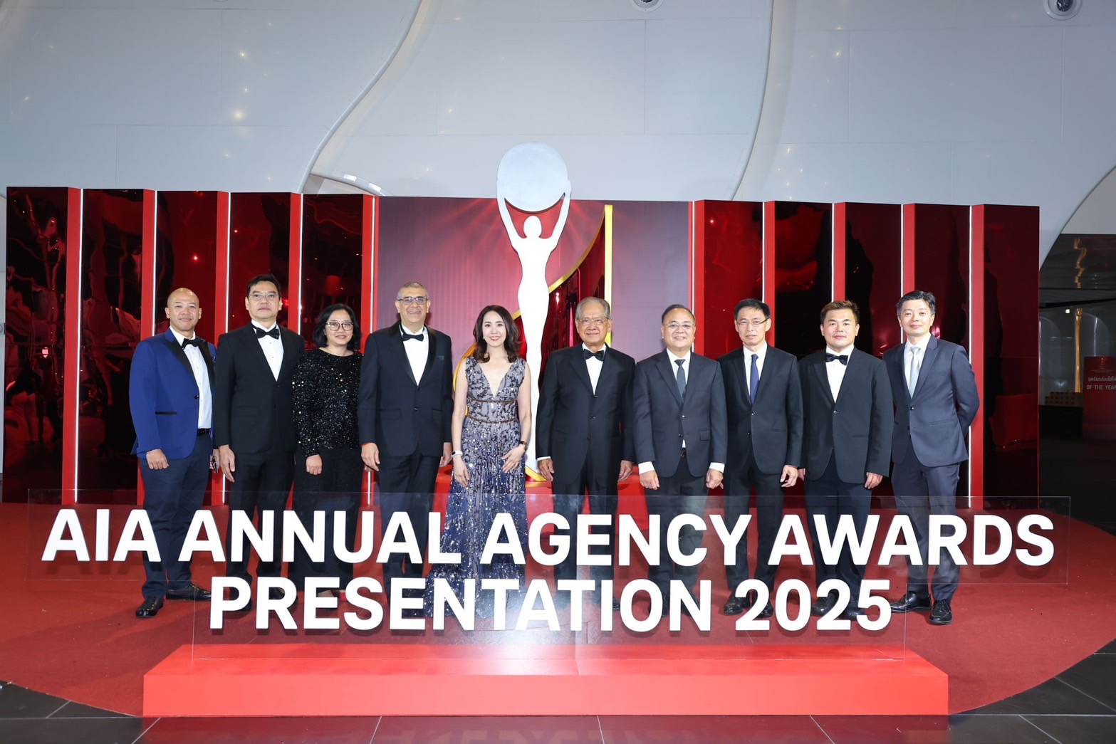 เอไอเอ ประเทศไทย มอบรางวัลเกียรติยศแก่สุดยอดตัวแทน “ที่สุดแห่งปี” ประจำปี 2568ในงาน AIA Annual Agency Awards Presentation 2025