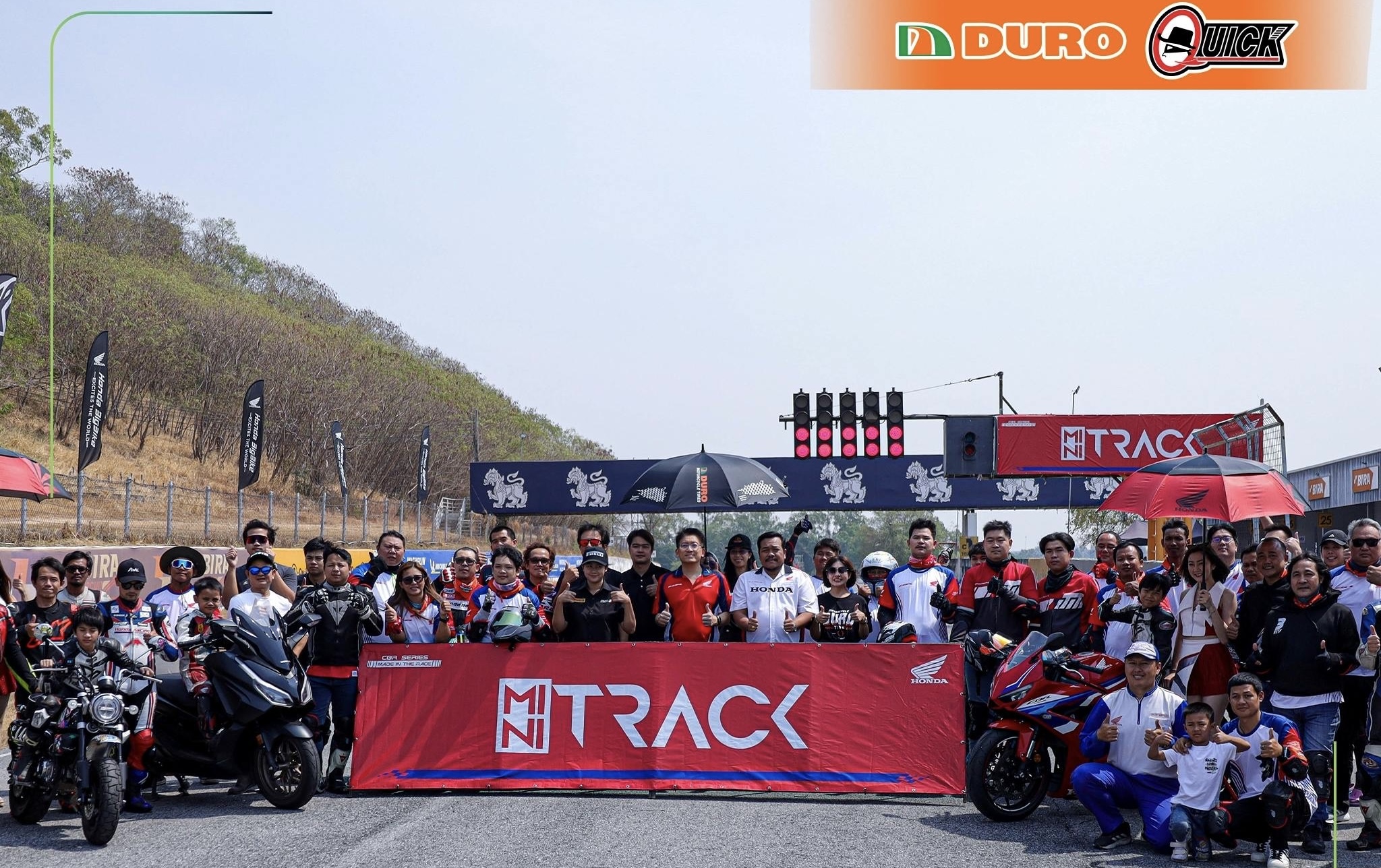 HFT ขนทัพยาง DURO โชว์งาน “MINI TRACK 2025”